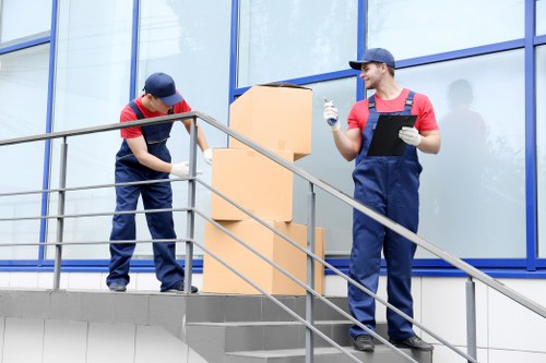 Removal van service for local moves in Fulham