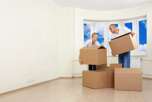 Fulham same day removals crew loading furniture into a van for urgent house move
