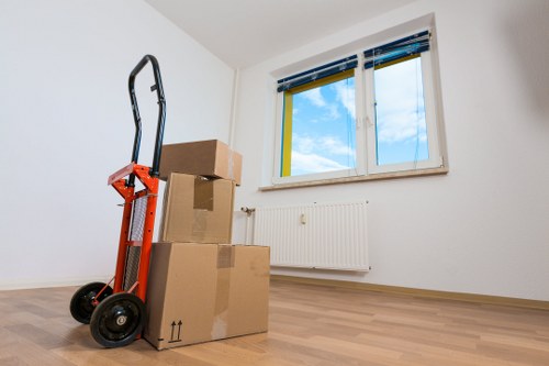 Commercial removal truck hire for businesses in Fulham