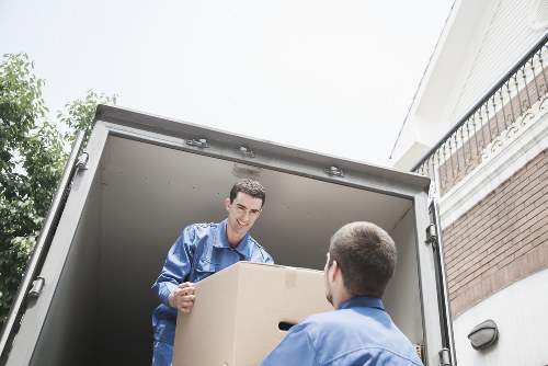 Organised moving checklist and packed boxes for a Fulham relocation