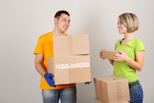 Commercial removal service for an office move in Fulham
